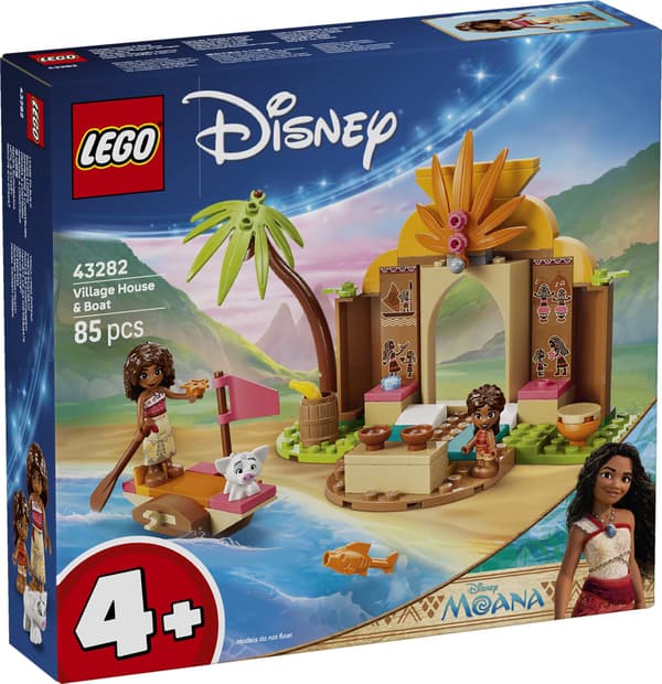 LEGO® Disney Kylä ja vene 43282