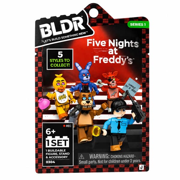 BLDR Five Night at Freddy's Mystery Minifigure