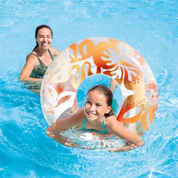 INTEX Tube Clear 91cm Orange