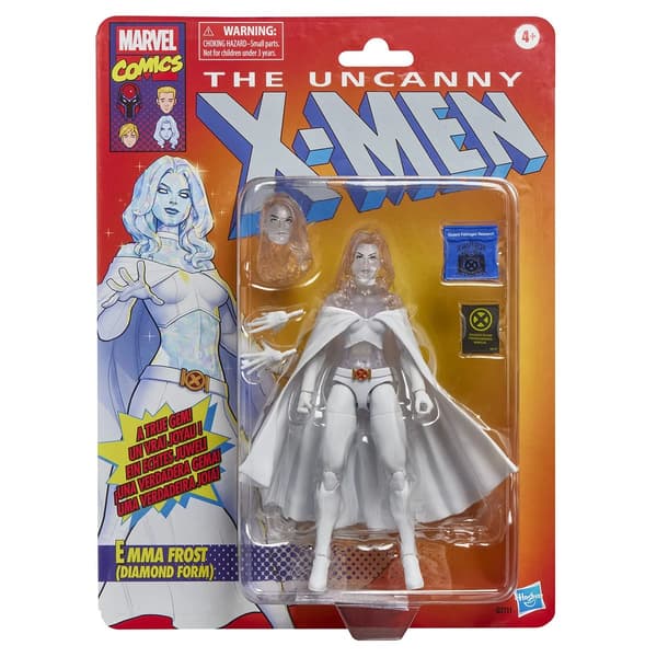Marvel X-Men Emma Frost (diamond form) Retro Figur