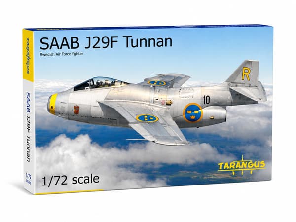 Tarangus SAAB J29F Tunnan 1/72