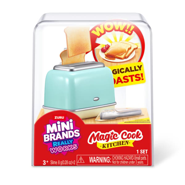 Mini Brands Magic Cook Kitchen Turkoosi leivänpaahdin