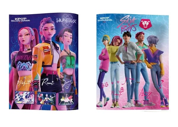 K-Pop Demon Hunters Sticker Album Starter Pack