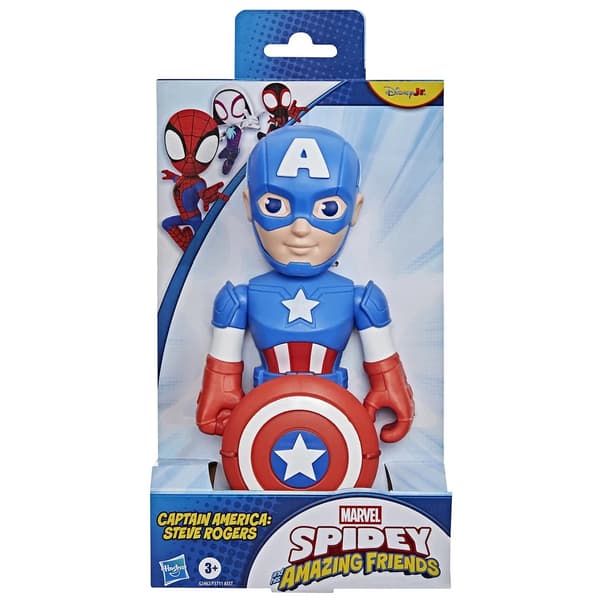 Spidey Supersized Hahmo Captain America