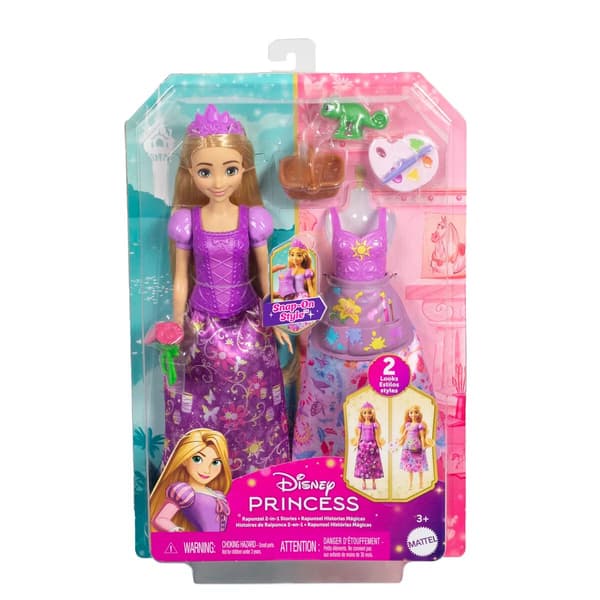 Disney Princess Rapunzel 2-in-1 Stories Docka