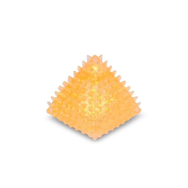 Scrunchems Sugar Sensory Shapes Orange Pyramid