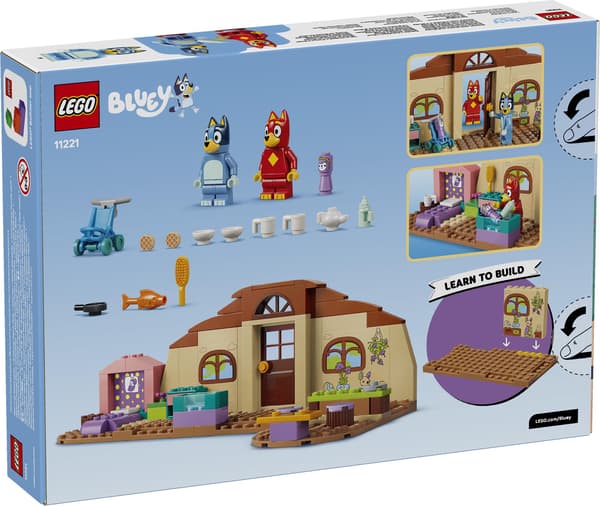 LEGO® Bluey Koulu Rustyn ja Blueyn kanssa 11221