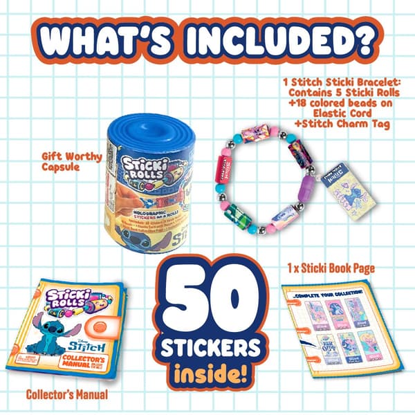 Sticki Rolls Mystery Stitch 1 set
