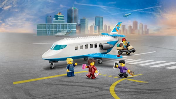 LEGO® City Matkustajalentokone 60492