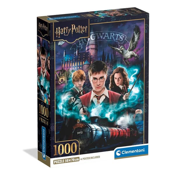 Clementoni Harry Potter Hogwarts Pussel 1000 bitar