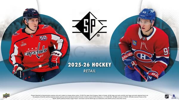 Upper Deck 2025-26 Hockey SP Blaster Box