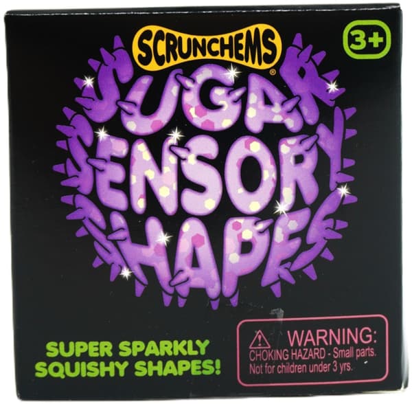 Scrunchems Sugar Sensory Shapes Rosa Kub