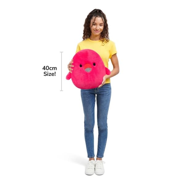 Squishmallows 40cm Fuzz A Mallows Cookie Flamingo