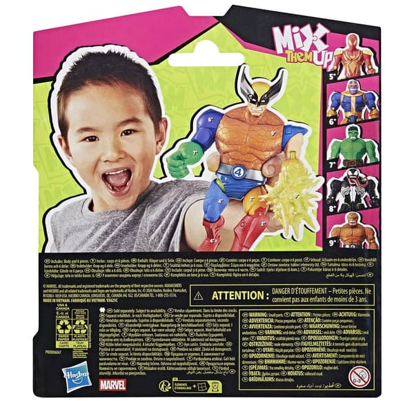 Marvel MixMashers Wolverine Figur