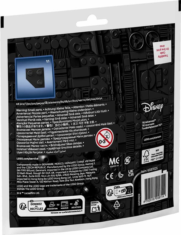 LEGO® Star Wars TIE Advanced™ Mini-Build 30727