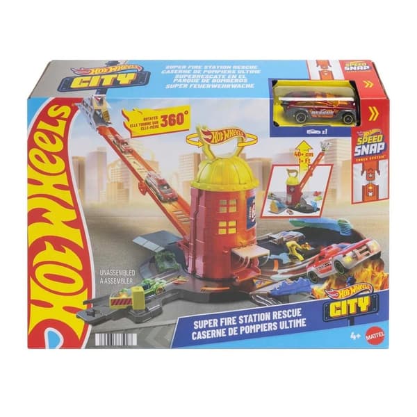 Hot Wheels Super Fire Station Legesæt