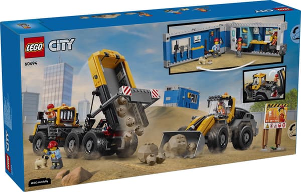 LEGO® City Dumper og frontlæsser 60494