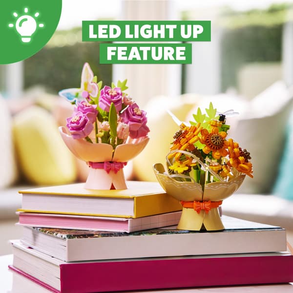 Max Premium Bouquets LED Violetti