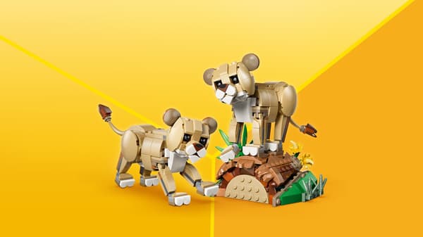 LEGO® Creator 3i1 Vilde dyr: Majestætisk løve 31386