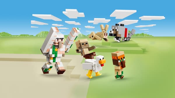 LEGO® Minecraft Ørkenangreb med hønseridder 21592