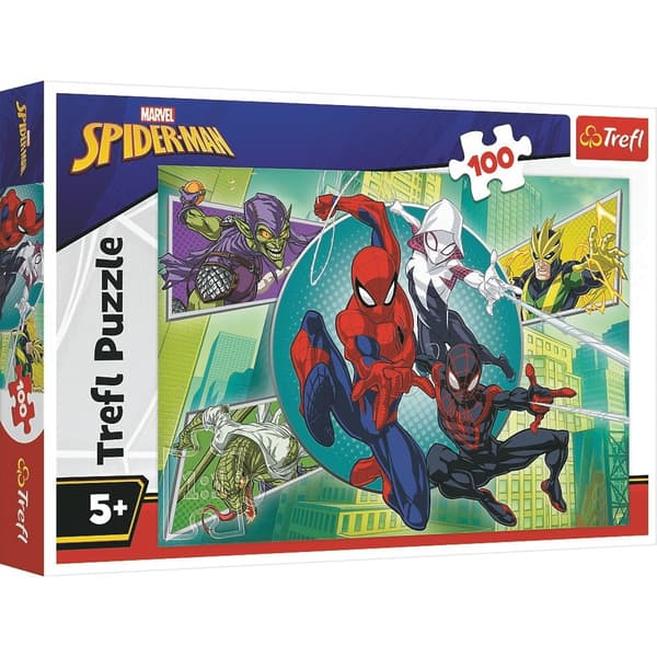 Trefl Spiderman Puslespil 100 brikker