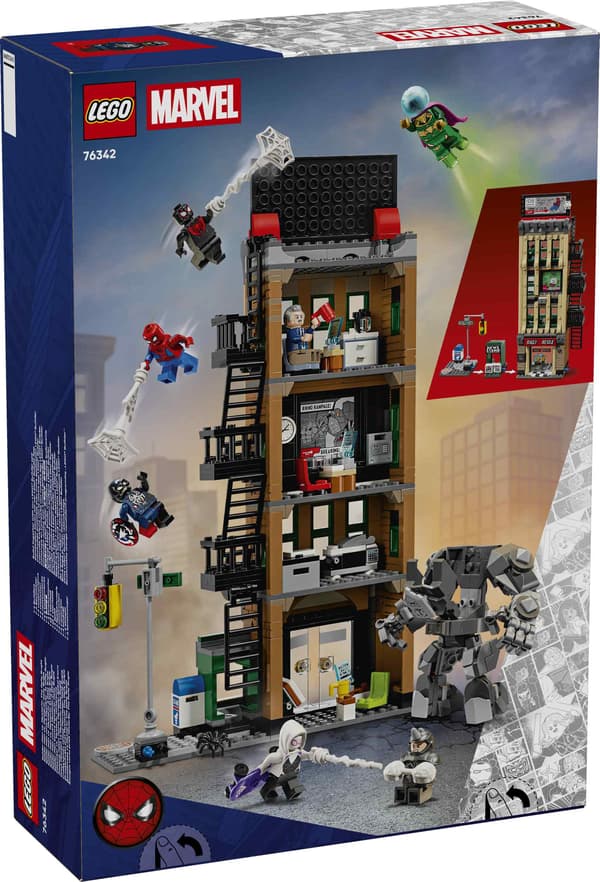 LEGO® Marvel Spider-Man mod Mysterio: Daily Bugle 76342