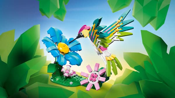 LEGO® Creator Villieläimet: värikäs kolibri 31384