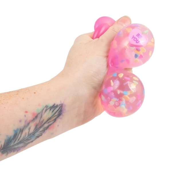 Scrunchems Kind Heart Squish Bear Grön