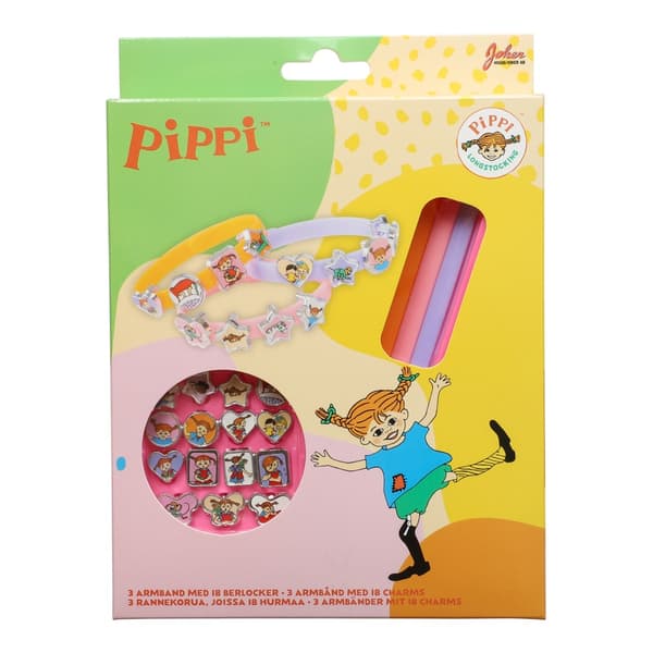 Peppi-rannekoru riipuksilla