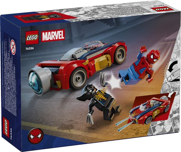 LEGO® Marvel Spider-Mans bil mod venomificeret Wolverine 76336