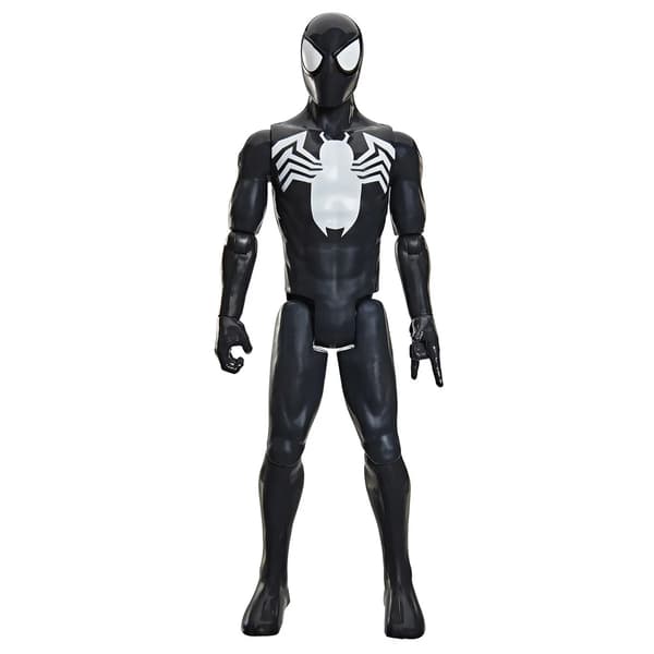 Marvel Spiderman Titan Series Black Suit Spider-Man