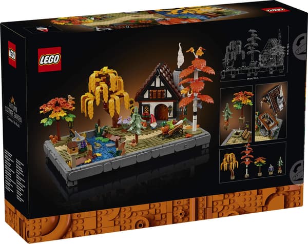 LEGO® Icons Efterårsidylisk sommerhus og have 11372