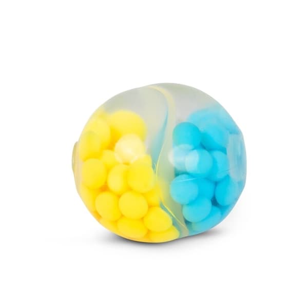 Scrunchems Asmr Squish Ball Blå og gul