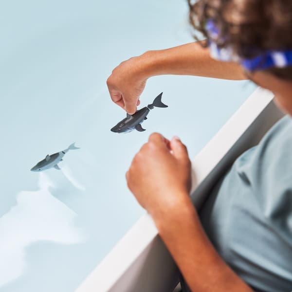 Robo Alive Robo Shark Lysegrå