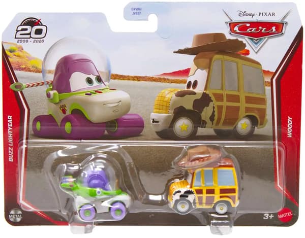 Disney Cars 1:55 2-pack Buzz Lightyear & Woody