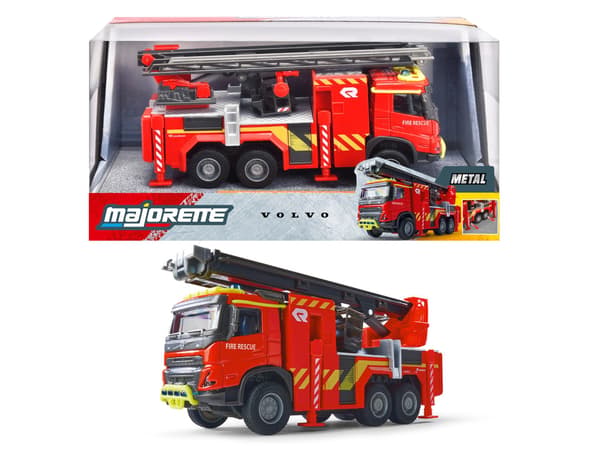 Majorette Volvo Brandbil Metall