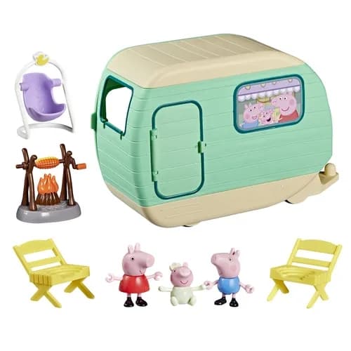 Greta Gris Campingvogn Three Little Piggies
