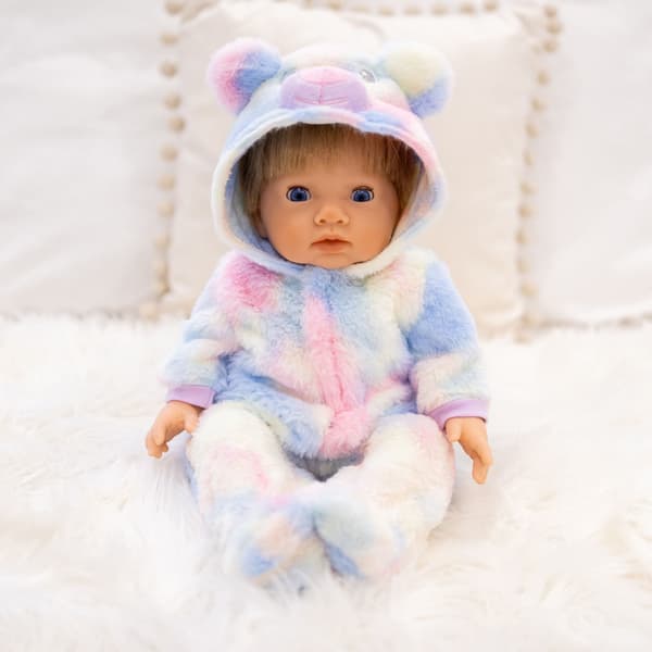 Tiny Treasures Rainbow Teddy Outfit