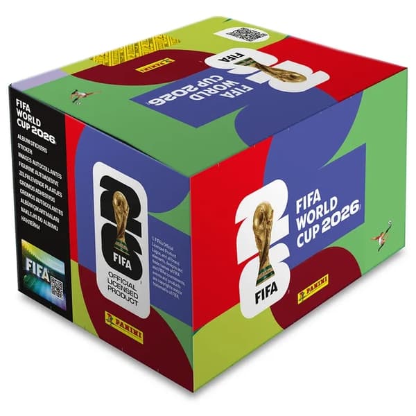 FIFA World Cup 2026 Sticker Booster Hel æske 100 pakker