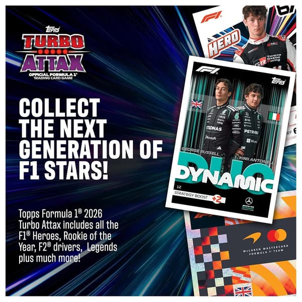 Topps F1 Turbo Attax 2026 Booster