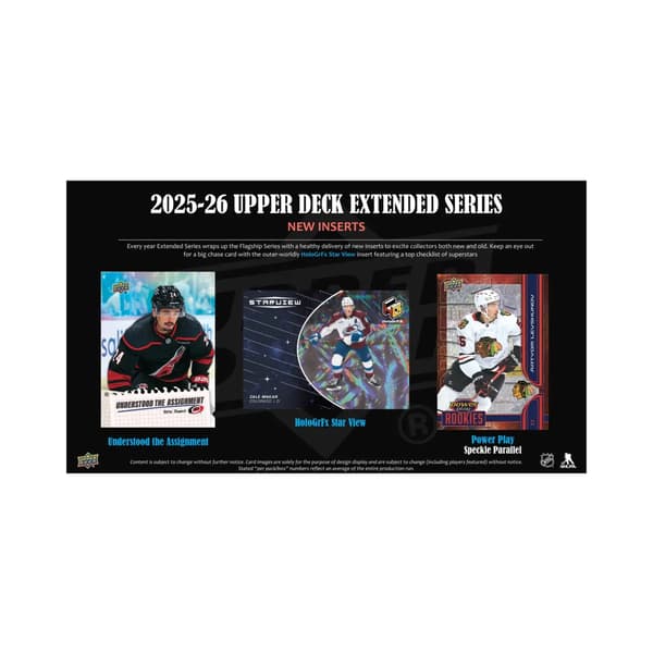 Upper Deck NHL 2025-26 Extended Series