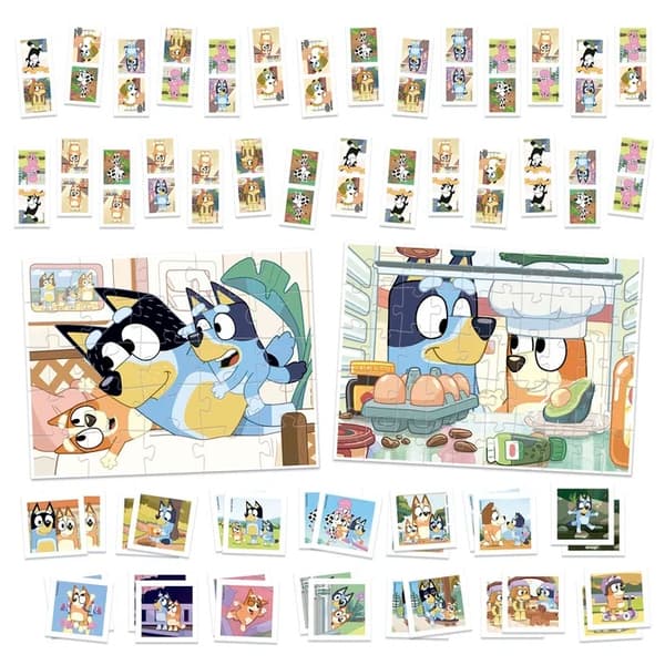 Educa Bluey Superpack 4 In 1 Spil og puslespil