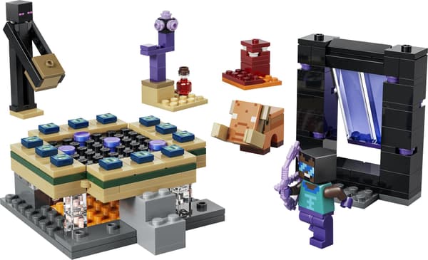 LEGO® Minecraft Matka Nether- ja End-portaalin kautta 21584