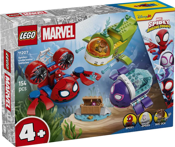 LEGO® Marvel Spidey: undervattensfarkoster 11207