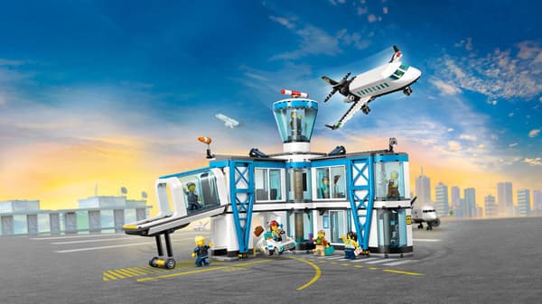 LEGO® City Flygplats med flygplan 60502