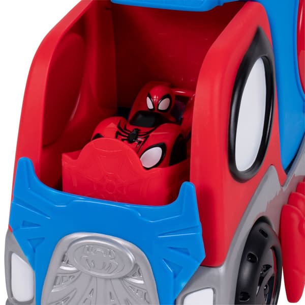 Spidey Amazing Friends Transforming Hauler Raceway