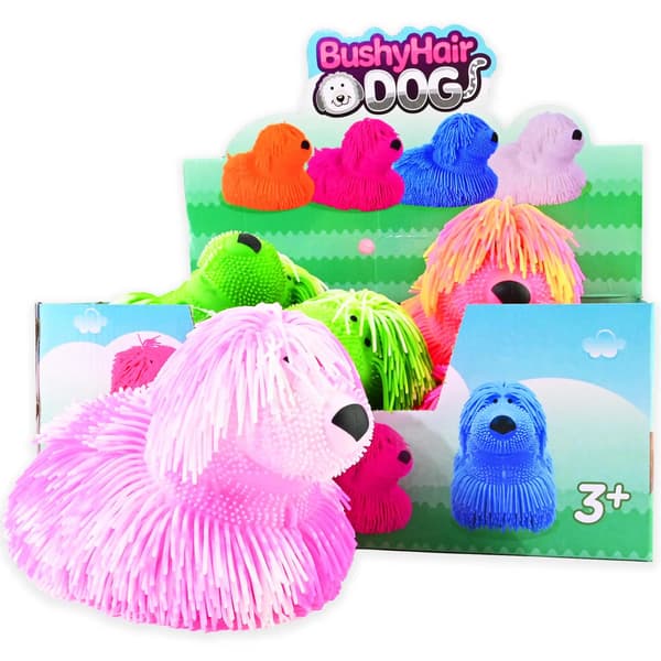 Squeeze Puffer Dog Blå