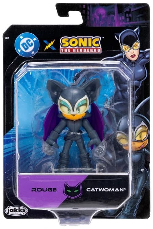 DC X Sonic Figur Rouge/Catwoman