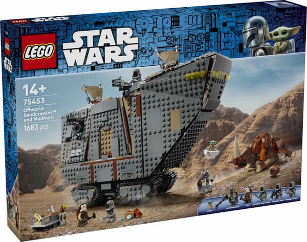 LEGO® Star Wars Offworld Sandcrawler ja Mudhorn 75453