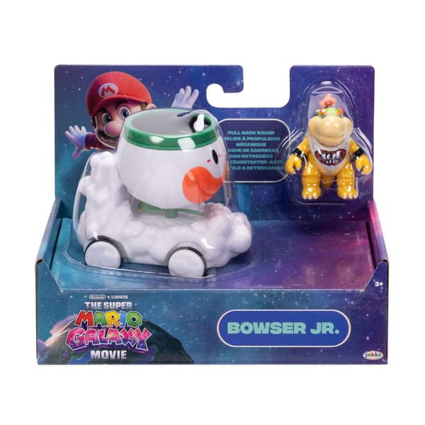 Mario Galaxy Movie Fordon med figur Bowser Jr